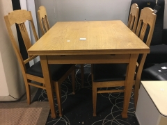 Matbord + 4st stolar
